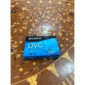 Sony DVM60PRR Premium Mini DV DVC Digital Video Cassette Tape New Sealed
